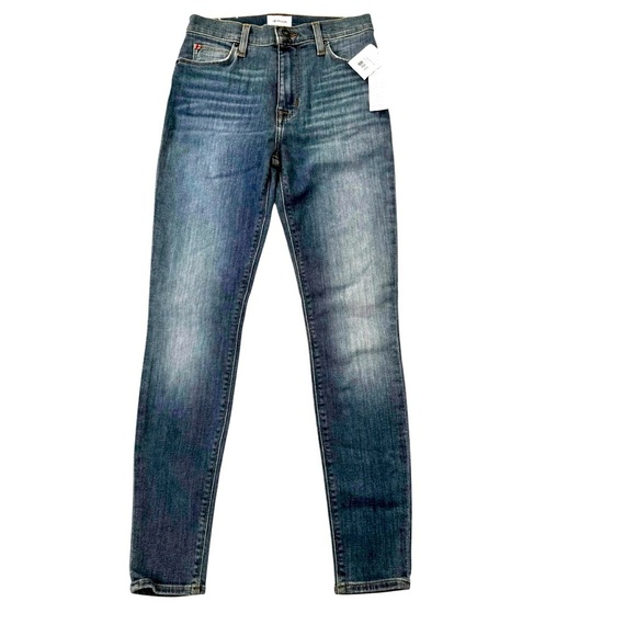 NWT Hudson Blair High Rise Ankle Denim Jean Wraith Wash Size 24 - Picture 2 of 12